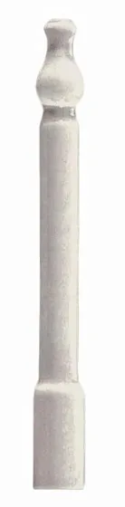 Специальные элементы CERAMICHE GRAZIA EPOQUE Внешний угол Ang. Zoccolo Bianco Craquele ZOAE5