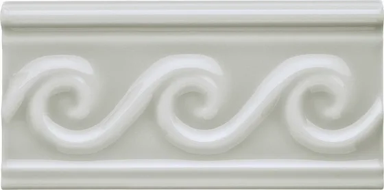 Бордюры ADEX NERI Relieve Olas PB Silver Mist ADNE4132