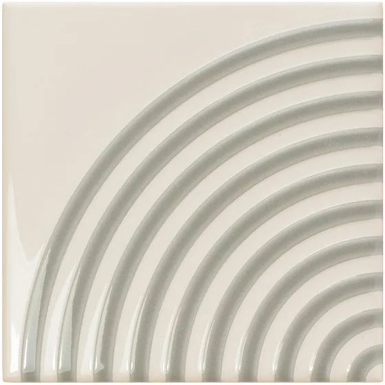 Керамическая плитка для стен WOW TWISTER TWIST Vapor Mint Grey 129324