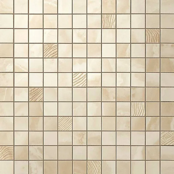 Мозаика ATLAS CONCORDE RUSSIA SUPERNOVA ONYX / СУПЕРНОВА ОНИКС Ivory Chiffon Mosaic / Айвори Шиффон Мозаика 600110000197