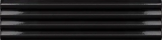 Керамическая плитка для стен EQUIPE COSTA NOVA Praia Black Glossy 28468