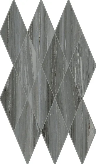 Мозаика /Керамогранит/ ITALON / ИТАЛОН CHARME ADVANCE Palissandro Dark Mosaico Diamond Люкс 620110000141
