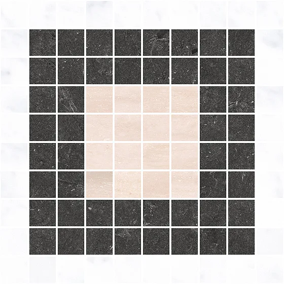 Мозаика /Керамогранит/ 41zero42 ITALIC Mosaic Mix A 4101085
