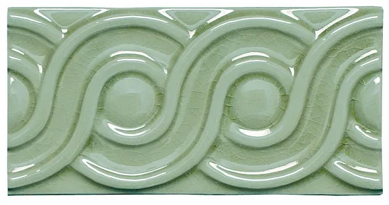 Бордюры ADEX MODERNISTA Relieve Clasico C/C Verde Claro ADMO4080