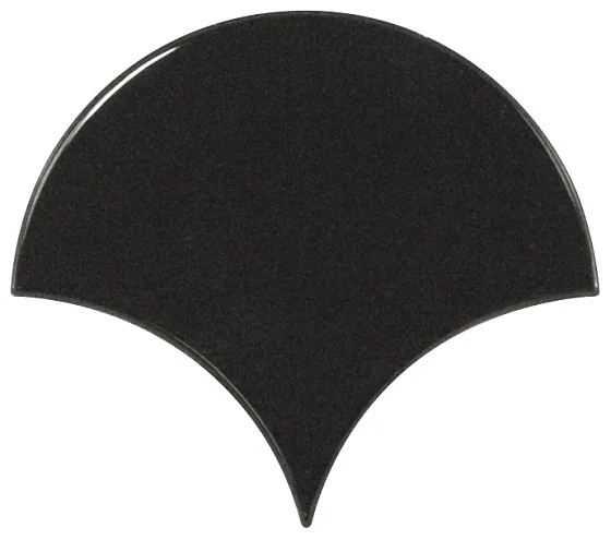 Керамическая плитка для стен EQUIPE SCALE Black Fan 21967