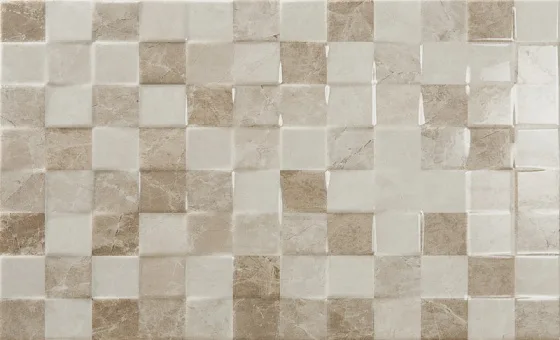Керамическая плитка для стен ECOCERAMIC ELEGANZA Dec Taupe EC_ELG_DC_TP