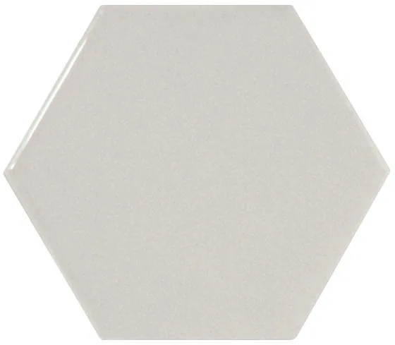 Керамическая плитка для стен EQUIPE SCALE Hexagon Light Grey 21912
