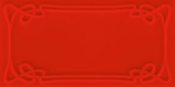 Керамическая плитка для стен ETRURIA DESIGN ART DECO Vector Frame E Red ADVFE12.4X25-042-000