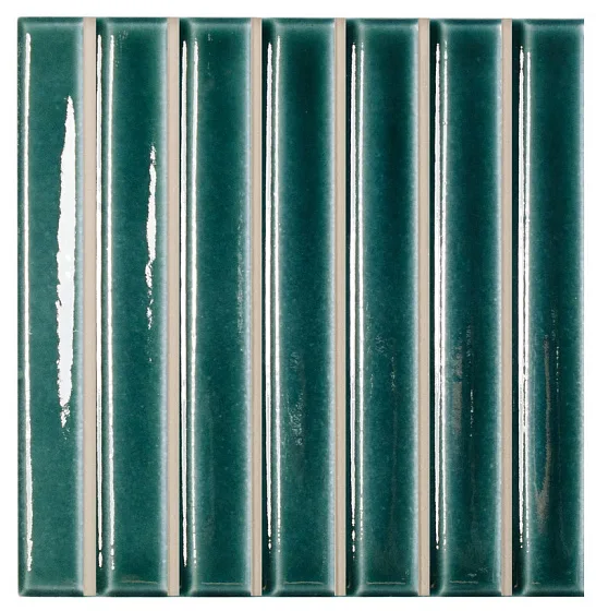 Керамогранит для настенного применения WOW SWEET BARS Teal Gloss 130054
