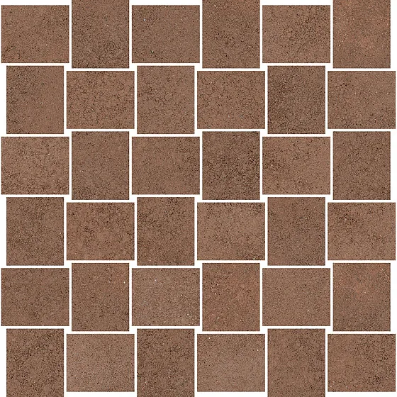 Мозаика /Керамогранит/ VALLELUNGA TERRAE Cotto Mosaico Intreccio 02VTEMI60S