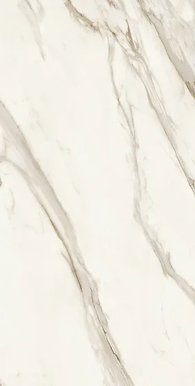 Керамогранит / 75х150 см ATLAS CONCORDE MARVEL MERAVIGLIA Calacatta Bernini Lappato 9 mm AJHY