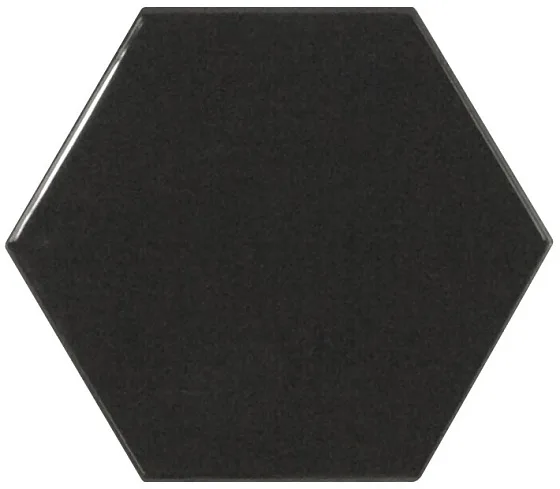Керамическая плитка для стен EQUIPE SCALE Hexagon Black 21915
