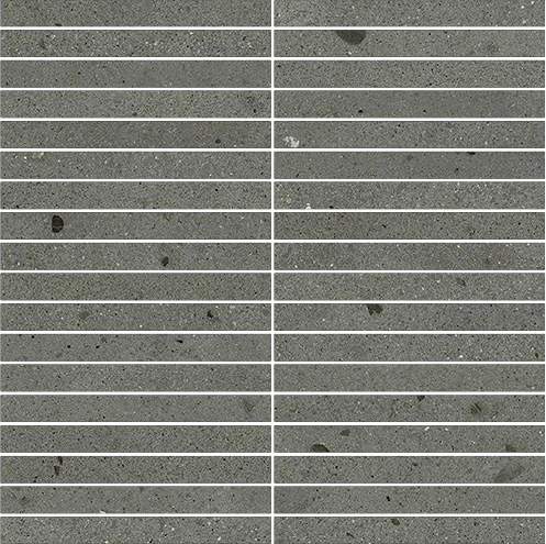 Мозаика /Керамогранит/ ITALON / ИТАЛОН AVANTGARDE Black Mosaico Strip Naturale 610110001210