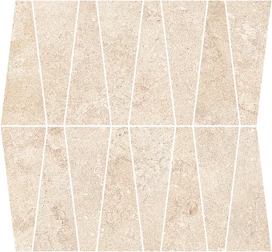 Мозаика /Керамогранит/ NOVABELL DUSK Mosaico Trapezi Dune DSK443N