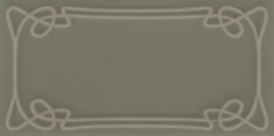 Керамическая плитка для стен ETRURIA DESIGN ART DECO Vector Frame E Slate Gray ADVFE12.4X25-SLTGR