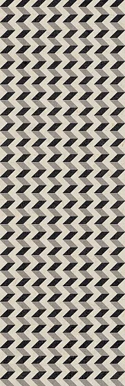 Керамическая плитка для стен ARCANA BLACK&CREAM Cream-R Zigzag ARC_8YT1