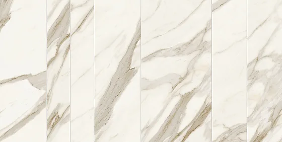 Декоративные элементы /Керамогранит/ ATLAS CONCORDE MARVEL MERAVIGLIA Calacatta Bernini Grid Velvet APV6