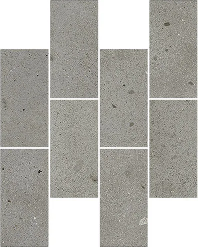 Декоративные элементы /Керамогранит/ ITALON / ИТАЛОН AVANTGARDE Iron Mini Brick Naturale 610110001214