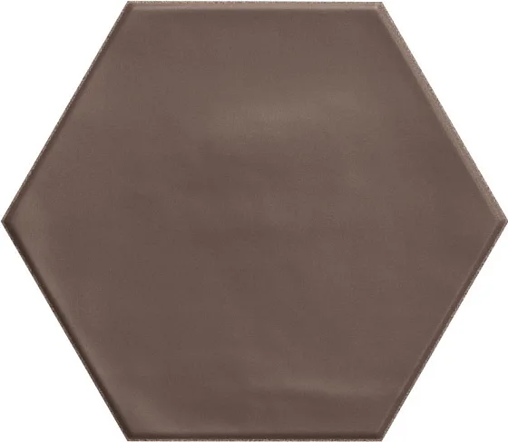 Керамогранит CERAMICA RIBESALBES GEOMETRY Hex Brown Matt PT03151