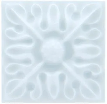 Декоративные элементы ADEX STUDIO Вставка Relieve Flor № 2 Ice Blue ADST4110