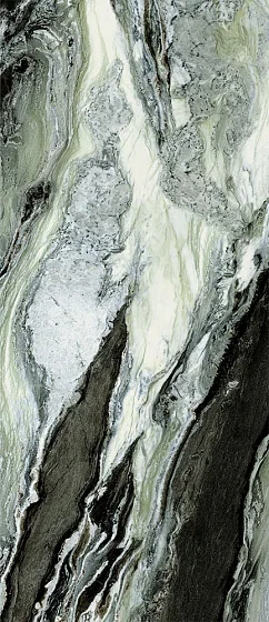 Керамогранит / 120х278 см ITALON / ИТАЛОН AVANTGARDE Exclusive Green Lux 600180000061