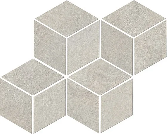 Мозаика /Керамогранит/ ATLAS CONCORDE RAW Pearl Mosaico Esagono A00C