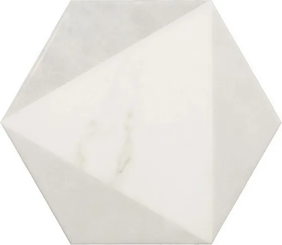 Напольная плитка / Керамогранит EQUIPE CARRARA Carrara Hexagon Peak 23102