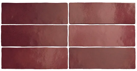 Керамическая плитка для стен EQUIPE MAGMA Burgundy 24967