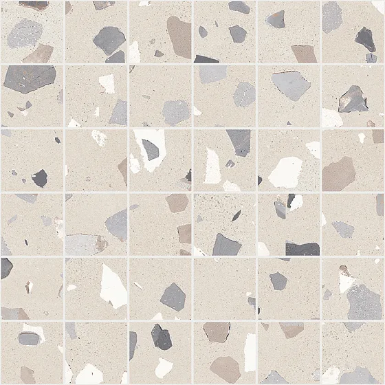 Мозаика /Керамогранит/ SANT'AGOSTINO DECONCRETE Mosaico De-Medium Sand CSAMDMSA30