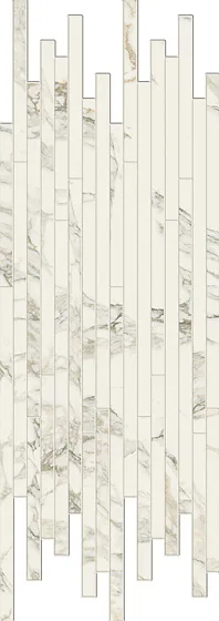 Мозаика /Керамогранит/ ITALON / ИТАЛОН CHARME DE LUXE Arabescato Strip Люкс 610110000639