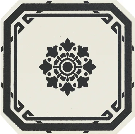 Напольная плитка / Керамогранит CERAMICHE GRAZIA OLD ENGLAND Ottagono Dec ED York OEOD5