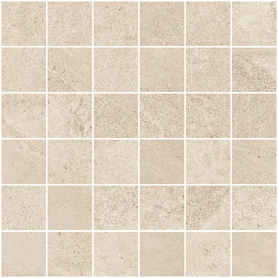 Мозаика /Керамогранит/ SANT'AGOSTINO BERGSTONE Mosaico Ivory CSAMBEIV30