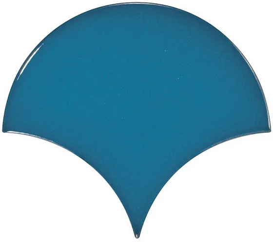 Керамическая плитка для стен EQUIPE SCALE Electric Blue Fan 23841
