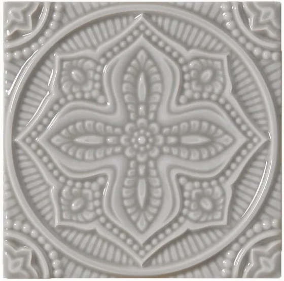 Декоративные элементы ADEX STUDIO Декор Relieve Mandala Planet Graystone ADST4073