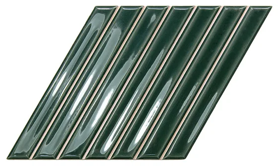 Керамическая плитка для стен WOW SPIKE BARS Spike Bars B Royal Green Gloss 135025
