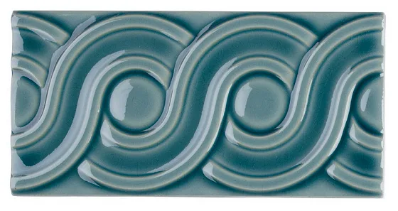 Бордюры ADEX MODERNISTA Relieve Clasico C/C Gris Azulado ADMO4083