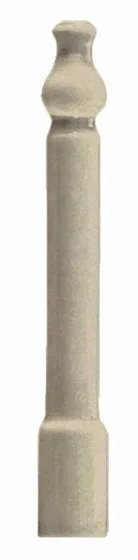 Специальные элементы CERAMICHE GRAZIA EPOQUE Внешний угол Ang. Zoccolo Ivory Craquele ZOAE2