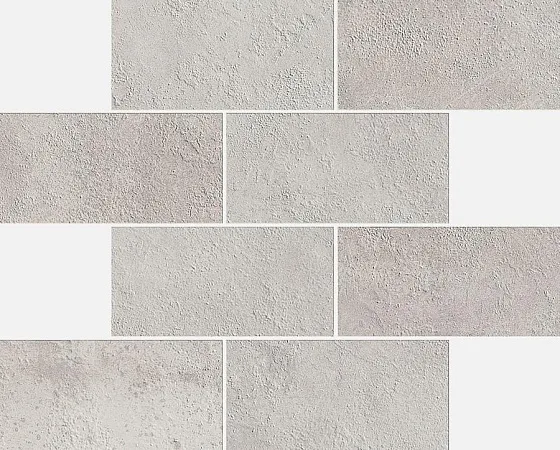 Мозаика /Керамогранит/ ITALON / ИТАЛОН MILLENNIUM Silver Mini Brick 610110000417