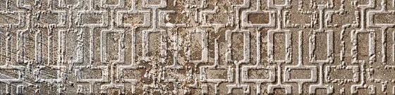 Декоративные элементы /Керамогранит/ GAYAFORES BOLDSTONE BRICKBOLD DECO OCRE (16 видов паттерна) GF_BB_DEC_OC8