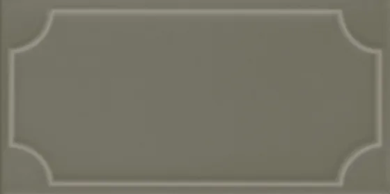 Керамическая плитка для стен ETRURIA DESIGN ART DECO Vector Frame B Slate Gray ADVFB12.4X25-037-000