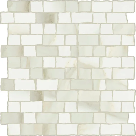 Мозаика /Керамогранит/ ITALON / ИТАЛОН CHARME ADVANCE Cremo Delicato Mosaico Raw Патинированный 620110000142