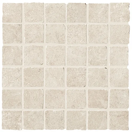 Мозаика /Керамогранит/ ATLAS CONCORDE LIMS Ivory Mosaico Tumbled A3HK