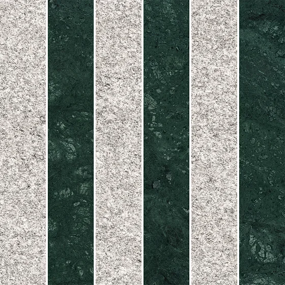 Мозаика /Керамогранит/ 41zero42 BRUTUS Stripes Mosaic 4101318