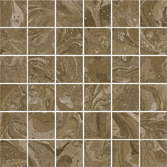 Мозаика /Керамогранит/ ARCANA SPUMA Mosaic Moka ARC_8215