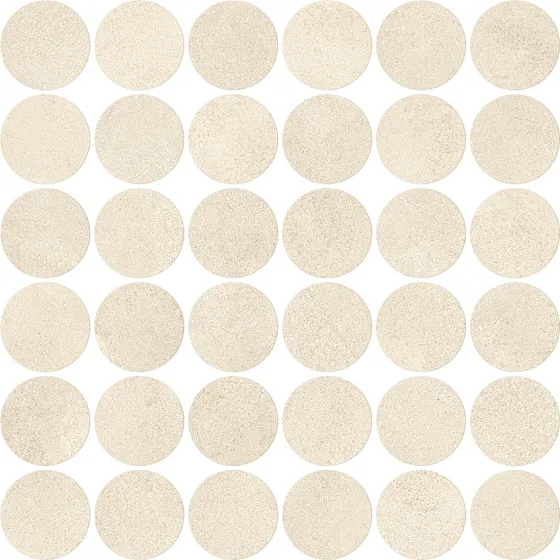 Мозаика /Керамогранит/ ATLAS CONCORDE BOOST EXPRESSION Shell Mosaico Circle Matte AYY2