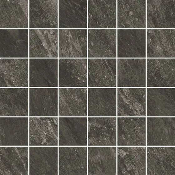 Мозаика /Керамогранит/ ITALON / ИТАЛОН CLIMB Graphite Mosaico Натуральный 610110000241