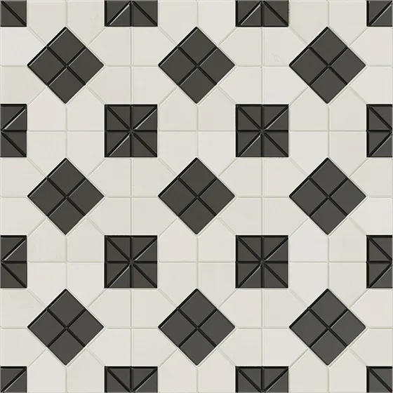 Керамогранит WOW TESSERAE Suit B&W 130012