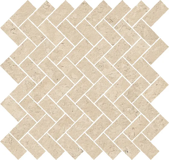 Мозаика /Керамогранит/ ITALON / ИТАЛОН STATUS Ivory Mosaico Cross / Айвори Мозаика Кросс 620110000264