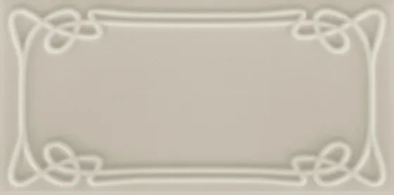 Керамическая плитка для стен ETRURIA DESIGN ART DECO Vector Frame E Silver Gray ADVFE12.4X25-085-000