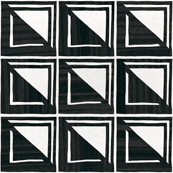 Керамогранит EQUIPE CAPRICE DECO Patchwork B&W (16 видов паттерна) 22105